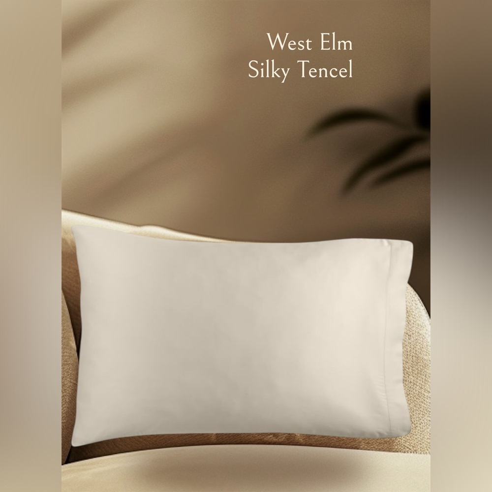 West Elm Silky Tencel Pillowcases